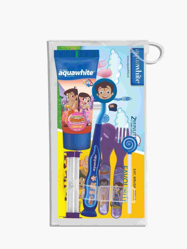 aquawhite™ Kids Chhota Bheem Dubble Bubble Gift Pack 3